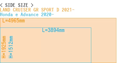 #LAND CRUISER GR SPORT D 2021- + Honda e Advance 2020-